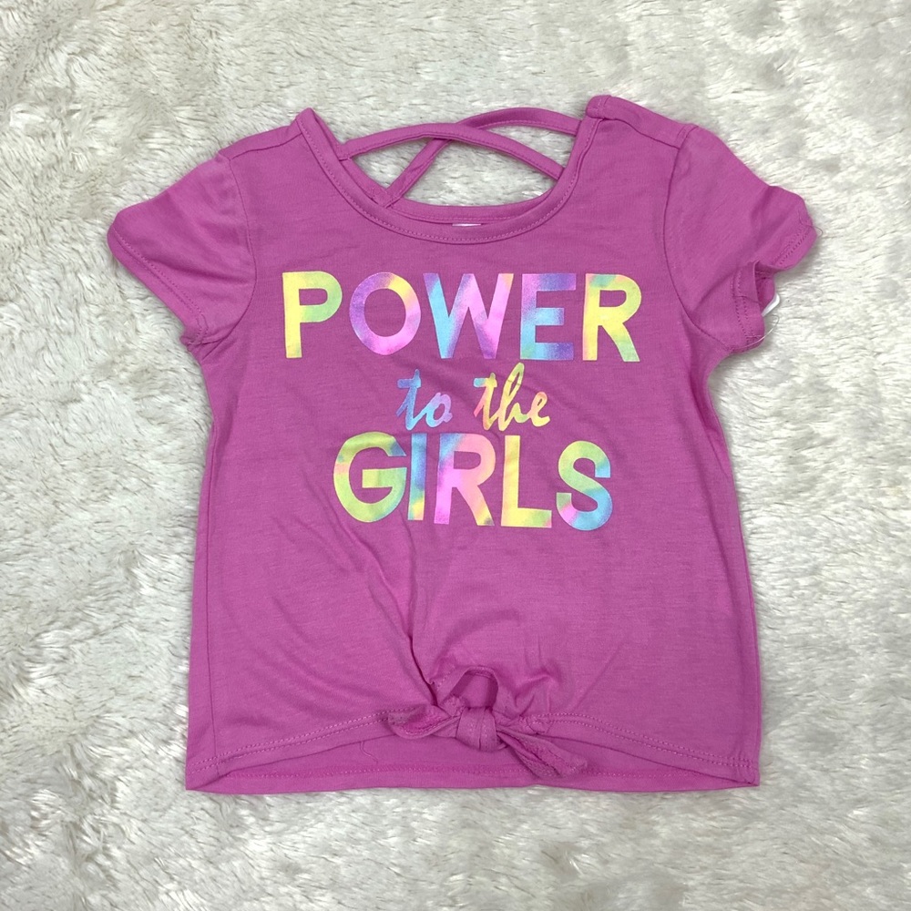 Power to the Girls shirt size 4